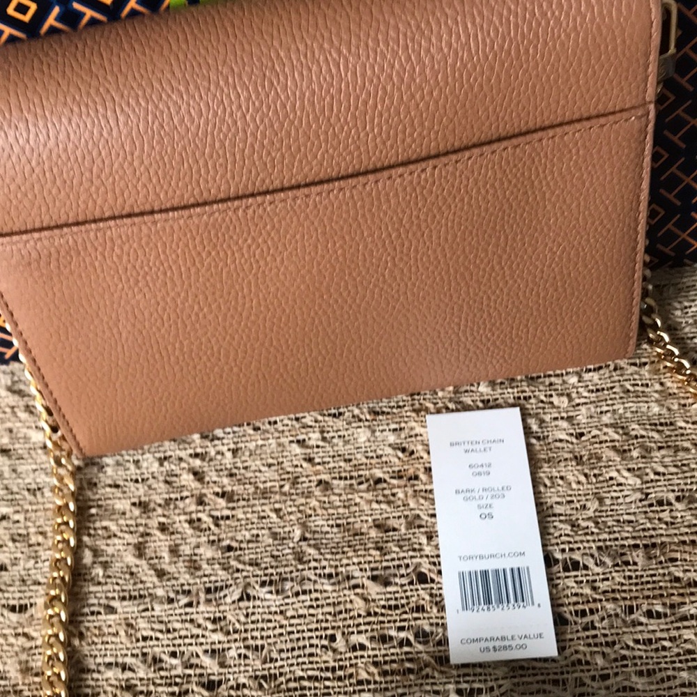 ❣️NWT Tory Burch Britten Chain Wallet - Picture 6 of 8